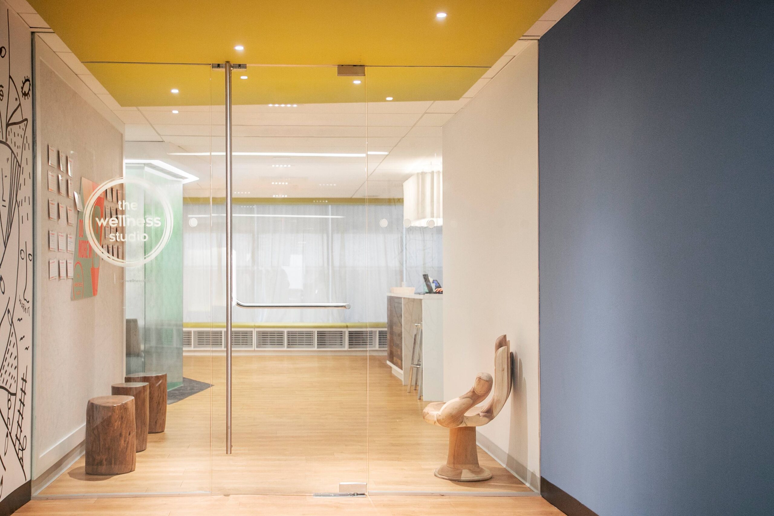 Creating an efficient wellness facility layout that minimizes effort and maximizes impact