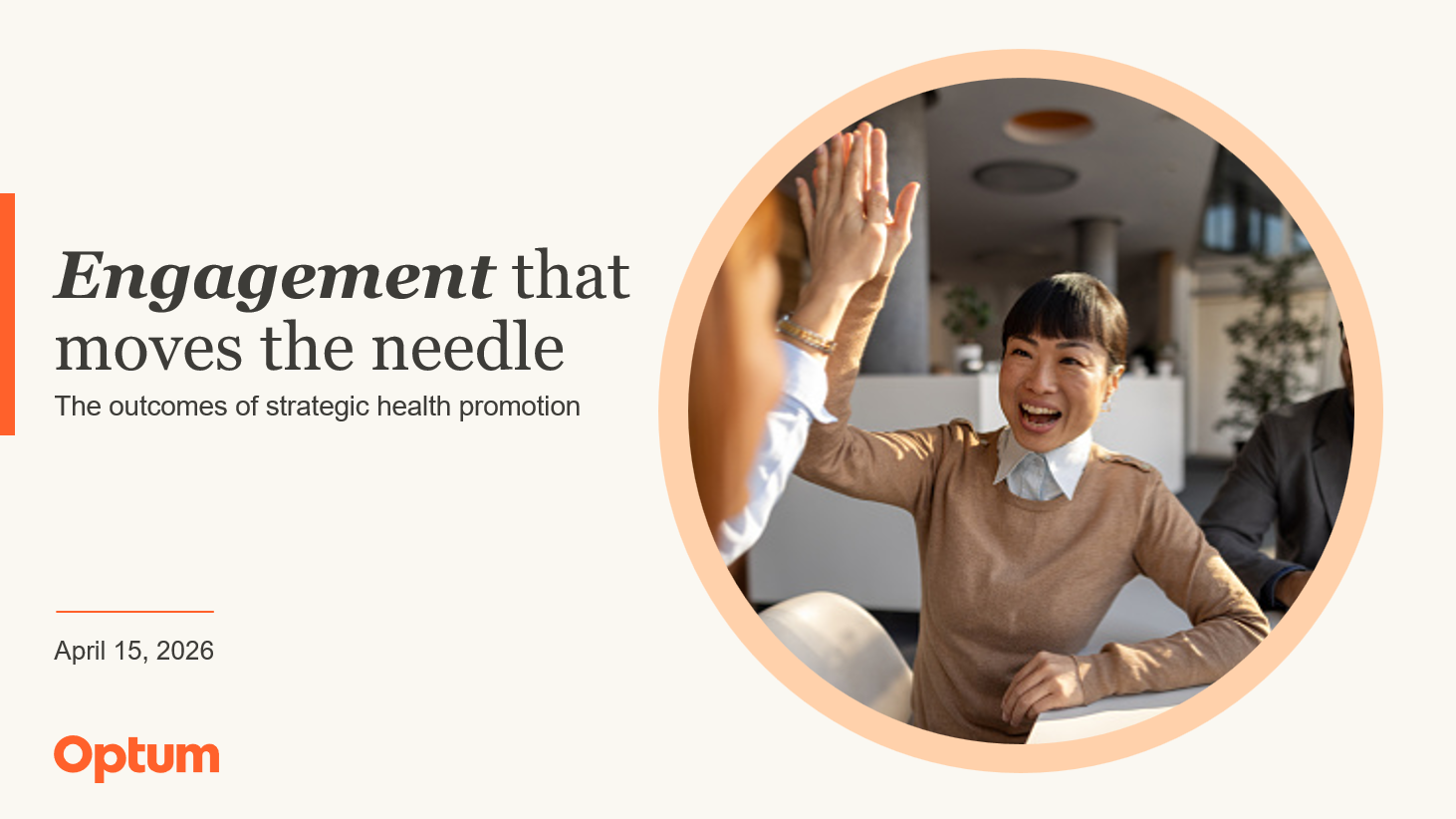 Engagement that moves the needle: the outcomes of strategic health promotion
