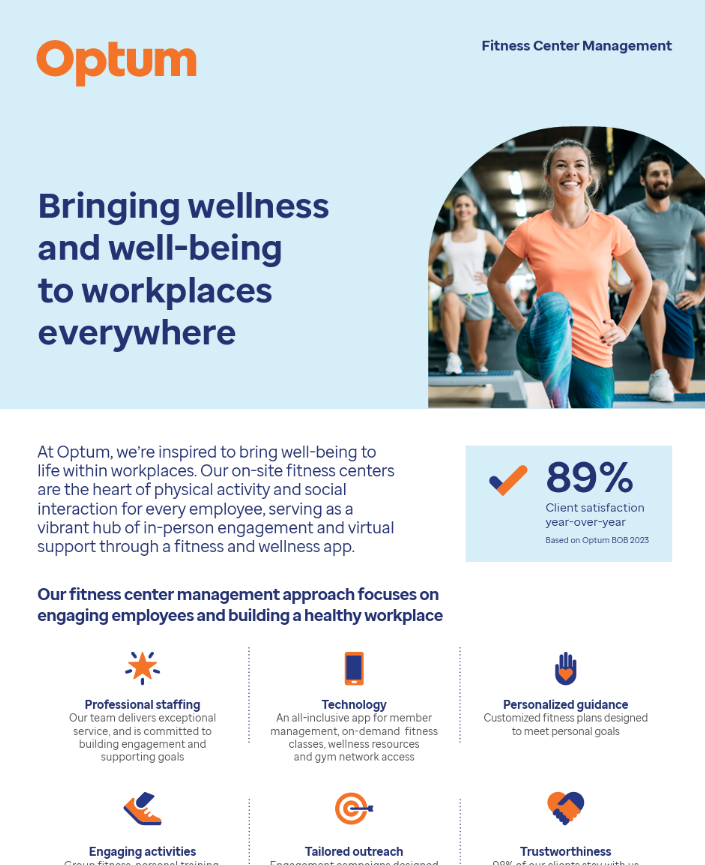 Bringing wellness and well-being to workplaces everywhere