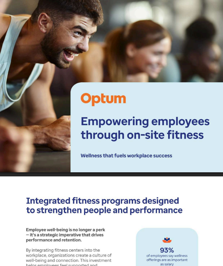 Empowering employees through fitness