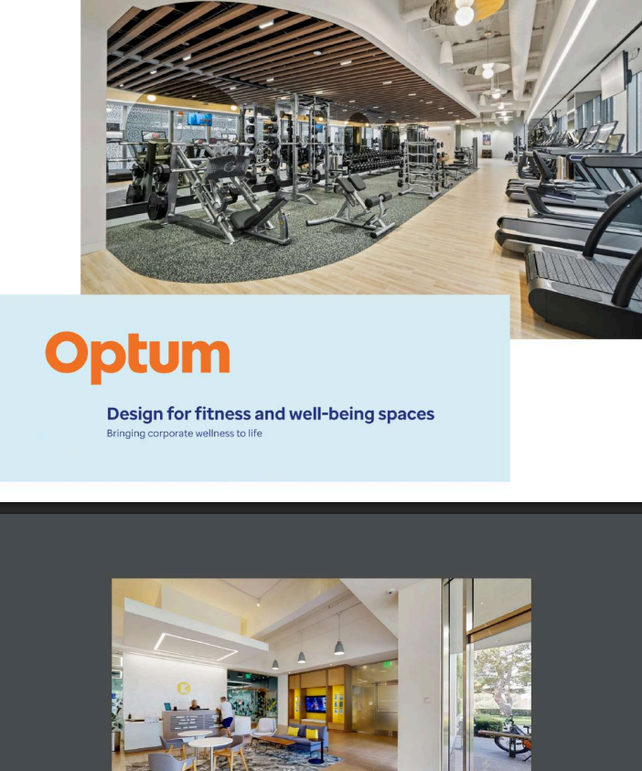 Design for fitness and well-being spaces