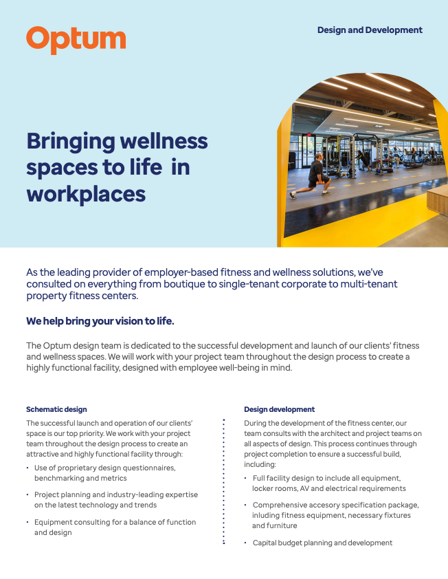 Bringing wellness spaces to life in workplaces